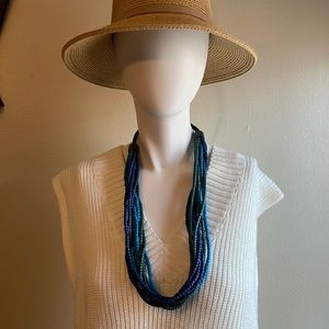 Beaded Tropical Style Necklace